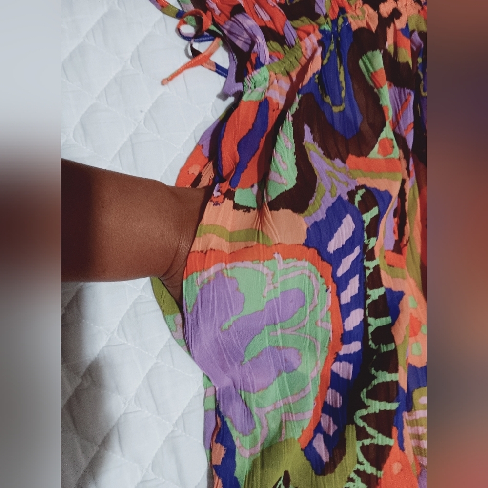 Fate Vibrant Multicolor Jumpsuit Size L - Picture 13 of 16